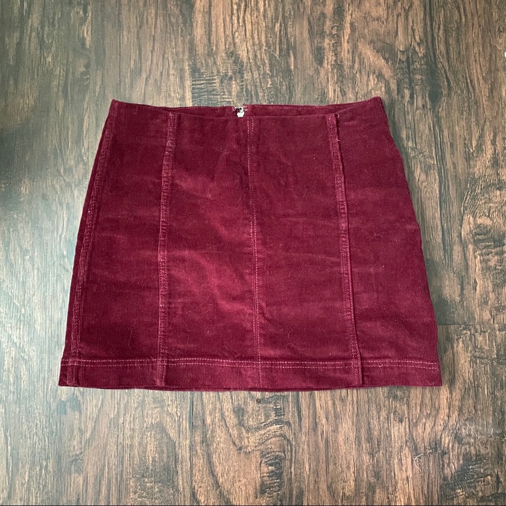 Corduroy Skirt